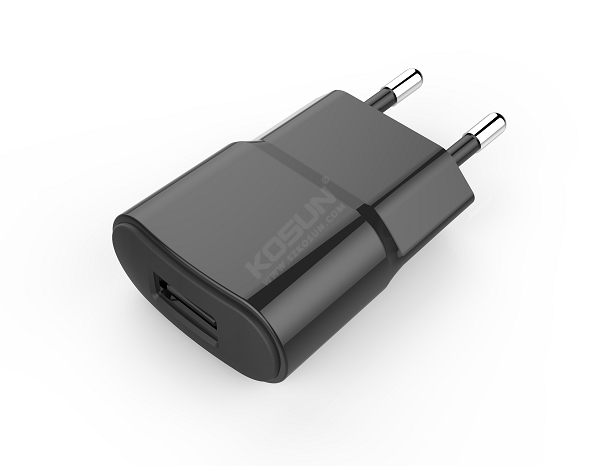 5W Single USB Port European Wall Charger